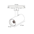 Proiector LED Sina Magnetica, Rotund, 20W, Alb - Home Lights