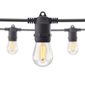 Ghirlanda Luminoasa 10M cu 15 Becuri LED Vintage 1W, ST45, E27, IP65, Interconectabila, Bec rezerva inclus - Home Lights