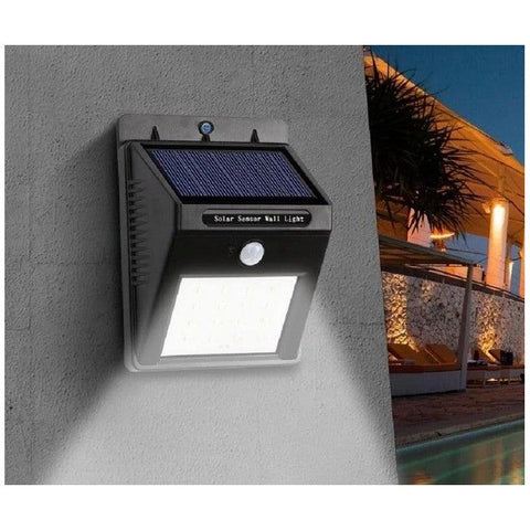 Lampa incarcare Solara LED 5W, 48 Leduri, Senzor de lumina si miscare - Home Lights