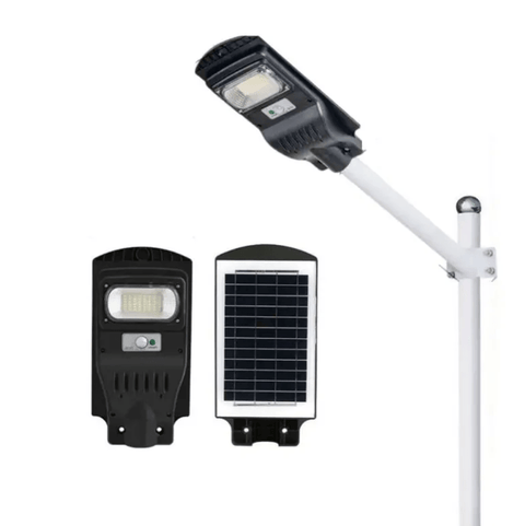 Lampa incarcare Solara LED 50W, 48 Leduri, Senzor de lumina si miscare - Home Lights